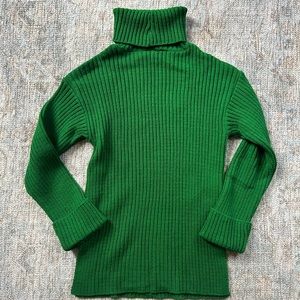 NA-KD Forest Green Turtle Neck Sweater
